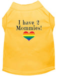 Load image into Gallery viewer, Pet Shirt "I Have Two Mommies"