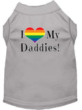 Load image into Gallery viewer, Pet Shirt "I Heart My Daddies"