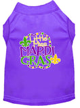 Load image into Gallery viewer, Pet Dog & Cat Shirt Screen Printed, "Little Miss Mardi Gras"