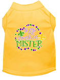 Load image into Gallery viewer, Pet Dog & Cat Shirt Screen Printed, "Throw Me Something Mister"