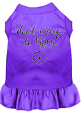 Load image into Gallery viewer, Pet Dress "Don't Worry, Be Hippy"