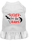 Load image into Gallery viewer, Halloween Pet Dress "Sucker For The Ladies"