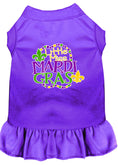 Load image into Gallery viewer, Pet Dress "Little Miss Mardi Gras"