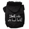 Load image into Gallery viewer, Halloween Pet Hoodie "Black Cats Are Bad Luck"