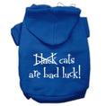 Load image into Gallery viewer, Halloween Pet Hoodie "Black Cats Are Bad Luck"