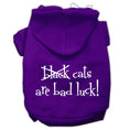 Load image into Gallery viewer, Halloween Pet Hoodie "Black Cats Are Bad Luck"
