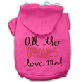 Load image into Gallery viewer, Halloween Pet Hoodie "All The Ghouls Love Me"
