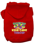 Load image into Gallery viewer, Pet Hoodie "King Cake Tester"