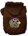Load image into Gallery viewer, Pet Dog & Cat Hoodie Screen Printed, "Throw Me Something Mister"
