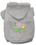 Load image into Gallery viewer, Pet Dog & Cat Hoodie Screen Printed, "Throw Me Something Mister"