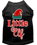 Load image into Gallery viewer, Christmas Pet Dog & Cat Shirt Screen Printed, "Little Elf"