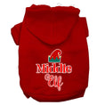 Load image into Gallery viewer, Christmas Pet Hoodie Screen Printed, "Middle Elf"