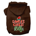 Load image into Gallery viewer, Christmas Pet Hoodie Screen Printed, "Santa's Cutest Elf"