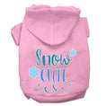 Load image into Gallery viewer, Christmas Pet Hoodie Screen Printed, "Snow Cute"