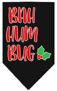 Load image into Gallery viewer, Christmas Pet and Dog Bandana Screen Printed, "Bah Humbug"