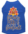 Load image into Gallery viewer, Pet Dog and Cat Shirt Screen Printed, "Family, Food & Football"