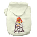 Load image into Gallery viewer, Pet Hoodie "Family, Food, & Football"