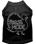Load image into Gallery viewer, Pet Dog & Cat Shirt Screen Printed, "Feast Mode"