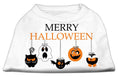 Load image into Gallery viewer, Pet Dog & Cat Shirt Screen Printed, "Merry Halloween"