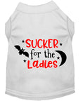 Load image into Gallery viewer, Pet Dog & Cat Shirt Screen Printed, "Sucker For The Ladies"