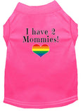 Load image into Gallery viewer, Pet Shirt "I Have Two Mommies"