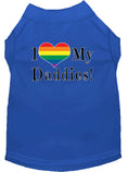 Load image into Gallery viewer, Pet Shirt "I Heart My Daddies"