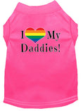 Load image into Gallery viewer, Pet Shirt "I Heart My Daddies"