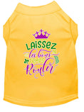 Load image into Gallery viewer, Pet Dog & Cat Shirt Screen Printed, "Laissez Les Bons Temps Rouler"