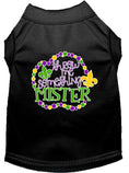 Load image into Gallery viewer, Pet Dog & Cat Shirt Screen Printed, "Throw Me Something Mister"