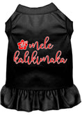 Load image into Gallery viewer, Christmas Pet Dress Screen Printed, "Mele Kalikimaka"