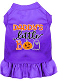 Load image into Gallery viewer, Halloween Pet Dress "Daddy's Little Boo"