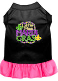 Load image into Gallery viewer, Pet Dress "Little Miss Mardi Gras"
