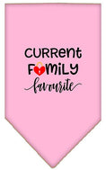 Load image into Gallery viewer, Pet and Dog Bandana Screen Printed, "Family Favorite"