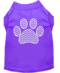 Load image into Gallery viewer, Pet Dog & Cat Shirt Screen Printed, "Chevron Paw"