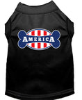 Load image into Gallery viewer, Pet Dog & Cat Shirt Screen Printed, "Bonely In America"