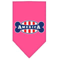 Load image into Gallery viewer, Pet and Dog Bandana Screen Printed, "Bonely In America"