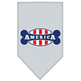 Load image into Gallery viewer, Pet and Dog Bandana Screen Printed, "Bonely In America"
