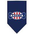 Load image into Gallery viewer, Pet and Dog Bandana Screen Printed, "Bonely In America"