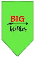 Load image into Gallery viewer, Pet and Dog Bandana Screen Printed, "Big Brother"