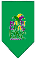 Load image into Gallery viewer, Pet and Dog Bandana Screen Printed, "Mardi Gras King"