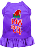 Load image into Gallery viewer, Christmas Pet Dress "Big Elf"