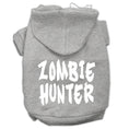 Load image into Gallery viewer, Halloween Pet Hoodie Screen Printed, "Zombie Hunter"