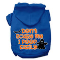 Load image into Gallery viewer, Halloween Pet Hoodie "Don't Scare Me, I Poop Easily"
