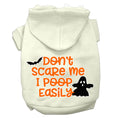 Load image into Gallery viewer, Halloween Pet Hoodie "Don't Scare Me, I Poop Easily"