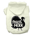 Load image into Gallery viewer, Thanksgiving Pet, Dog and Cat Hoodie Screen Printed, "Feast Mode"
