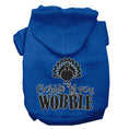 Load image into Gallery viewer, Thanksgiving Pet, Dog and Cat Hoodie, "Gobble 'Til You Wobble"