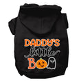 Load image into Gallery viewer, Halloween Pet Hoodie "Daddy's Little Boo"