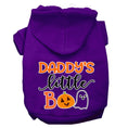 Load image into Gallery viewer, Halloween Pet Hoodie "Daddy's Little Boo"