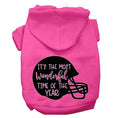 Load image into Gallery viewer, Pet, Dog and Cat Hoodie, "Most Wonderful Time Of The Year (Football)"