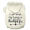 Load image into Gallery viewer, Thanksgiving Pet Hoodie "What My Family Is Thankful For"